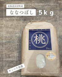 北海道長沼町産ななつぼし　5ｋｇ　　契約栽培米　【送料無料】